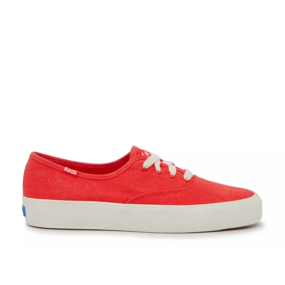 Keds Kids Red Canvas Sneakers‎ sz 6.5